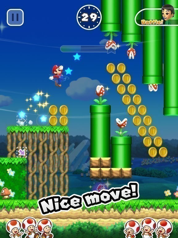 Super Mario Run, iPhone kullanıcıları tarafından indiriliyor!