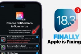 iOS 18.3 Beta 3 ile Gelen Yenilikler